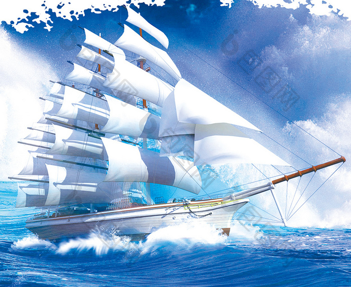 乘風破浪企業文化系列海報設計